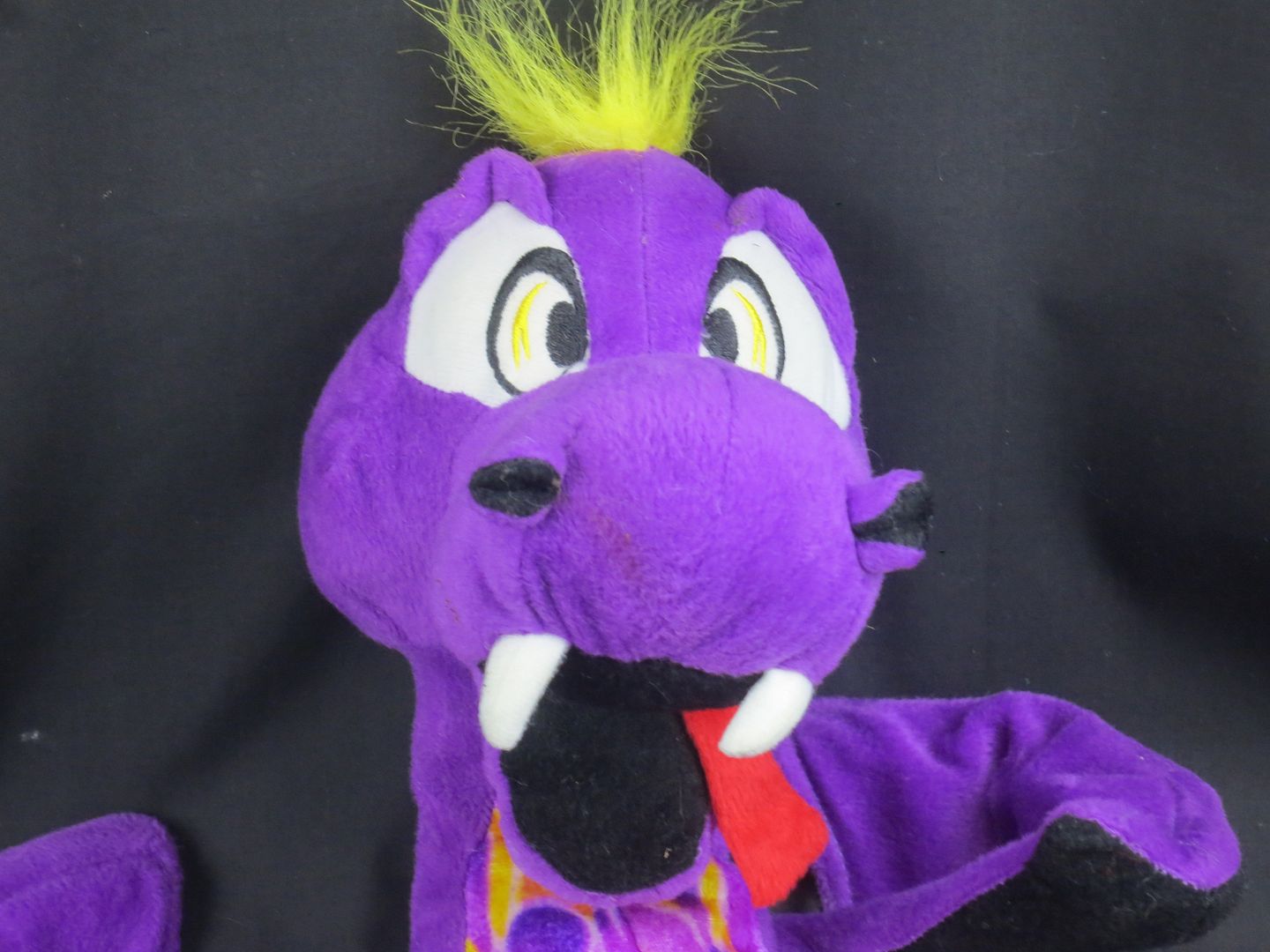 purple dragon plush toy